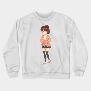 Pony-Tail Girl Crewneck Sweatshirt